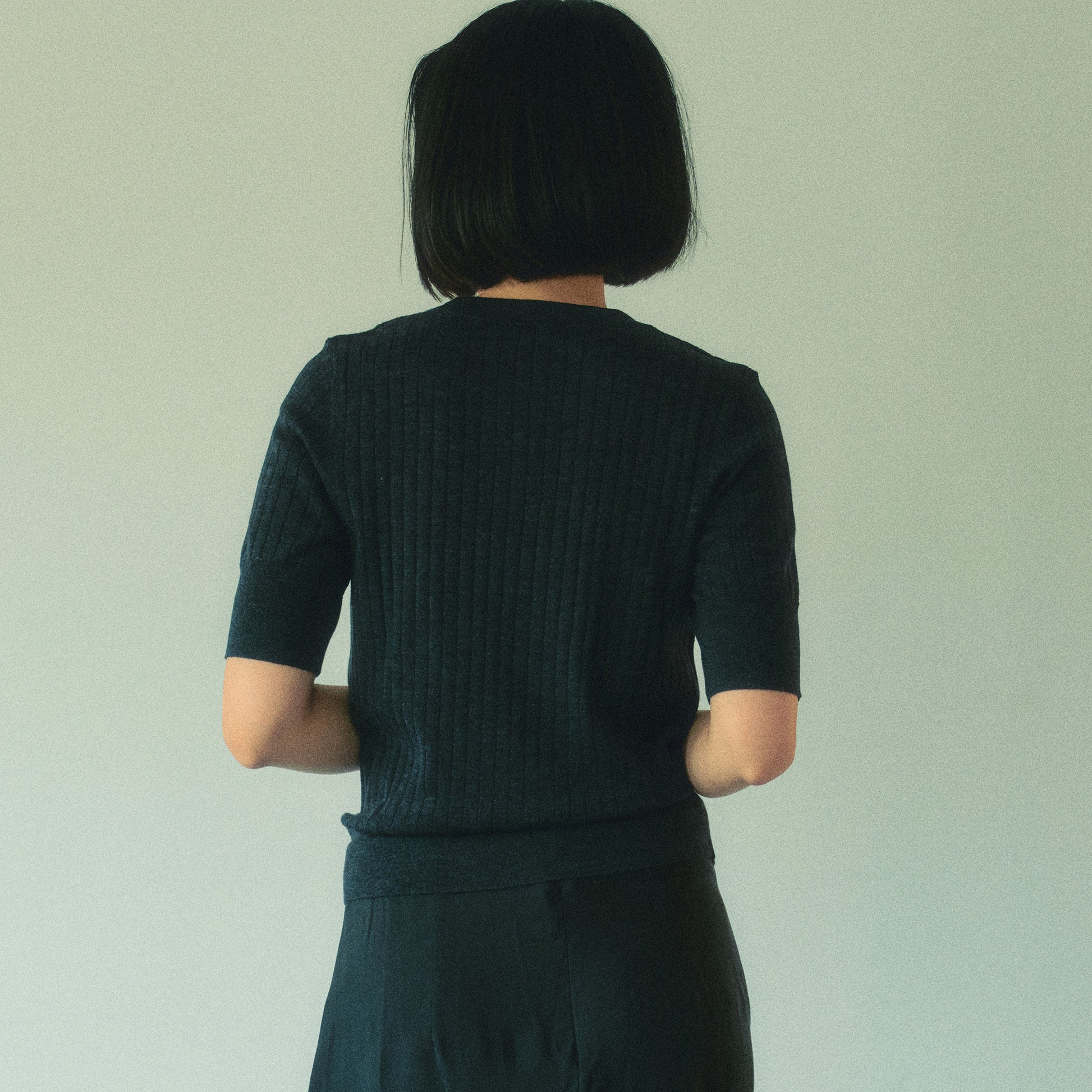 Wool Crew Neck Top/ウール クルーネック トップ