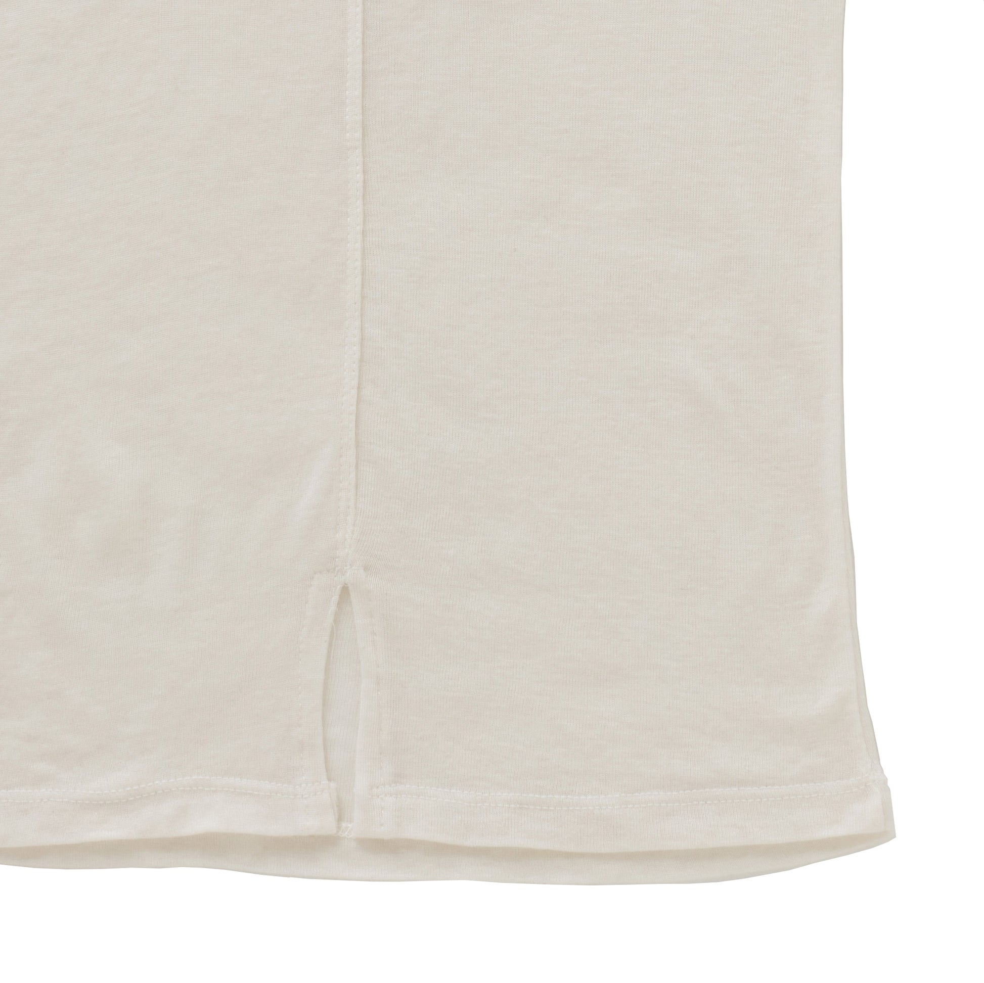 Wool-Tencel Back-Slit Top/ウール テンセル バックスリット トップ