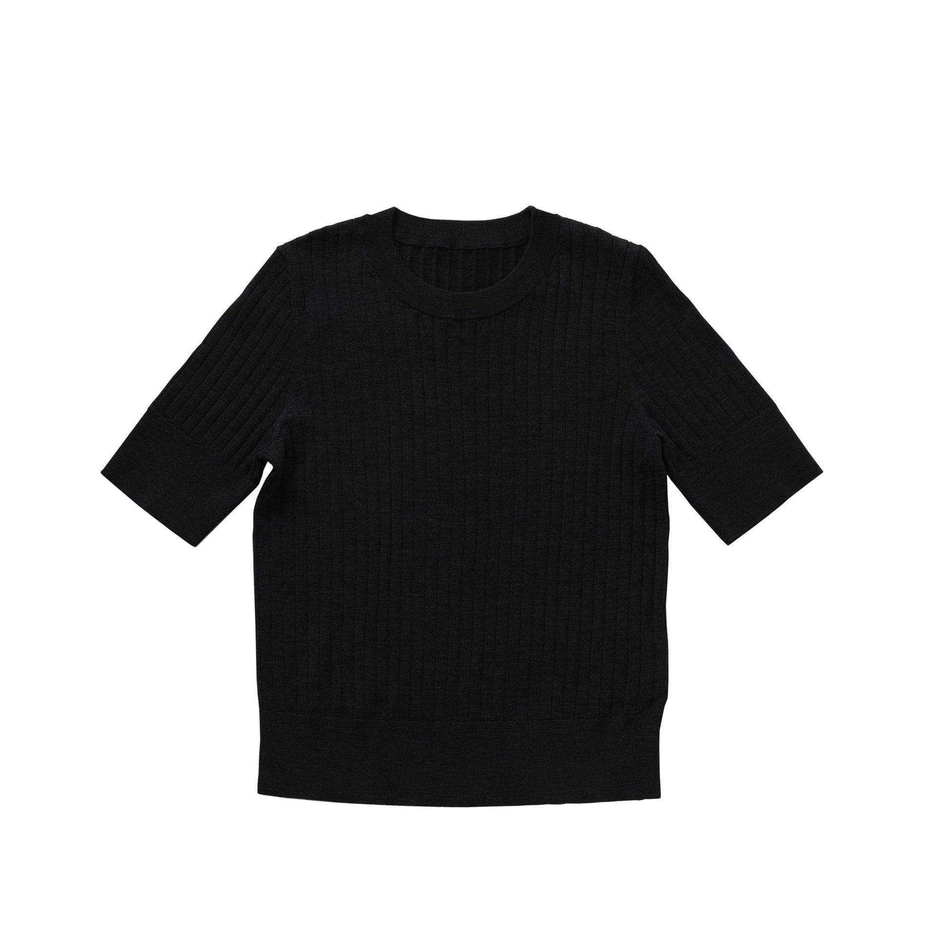 Wool Crew Neck Top/ウール クルーネック トップ