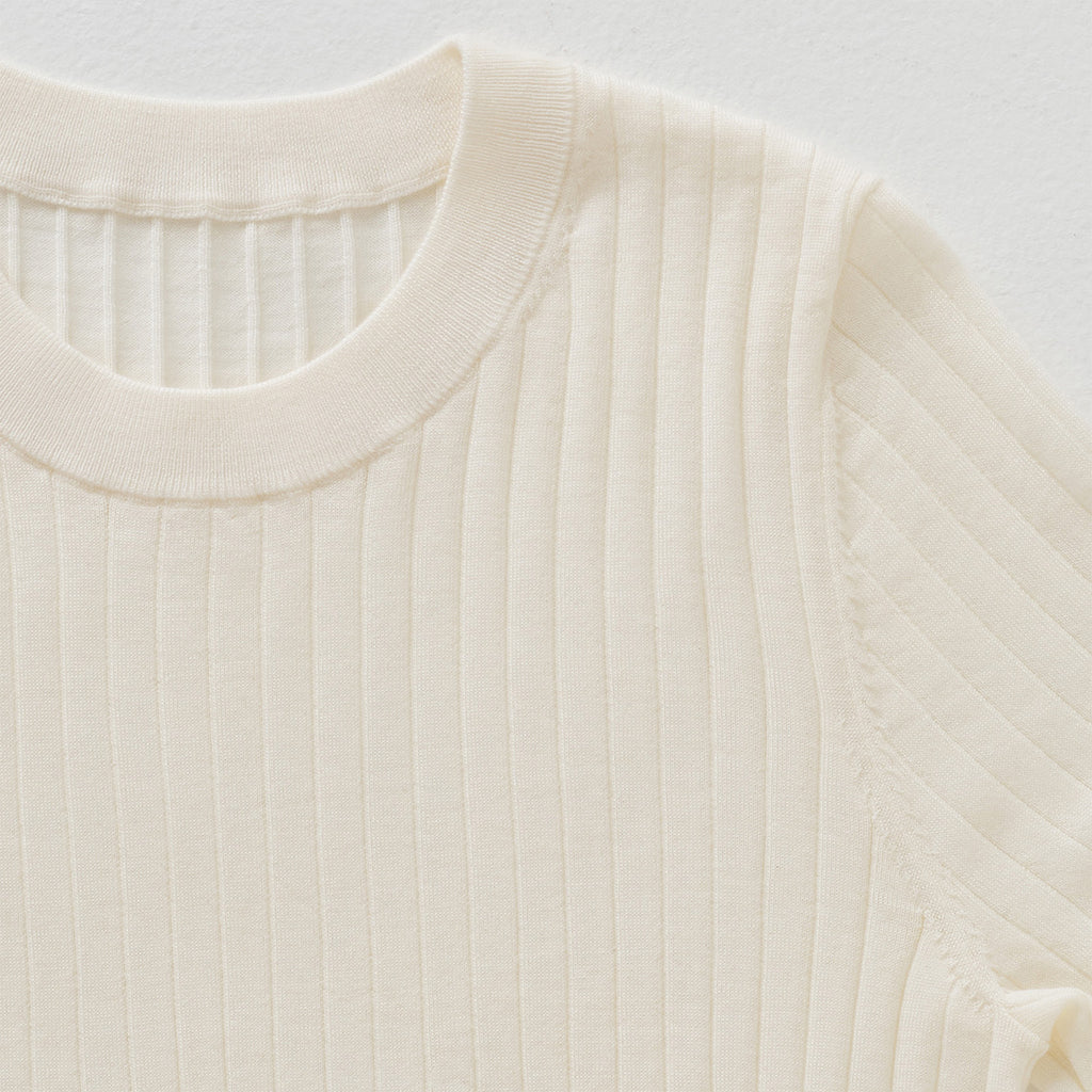 Wool Crew Neck Top/ウール クルーネック トップ
