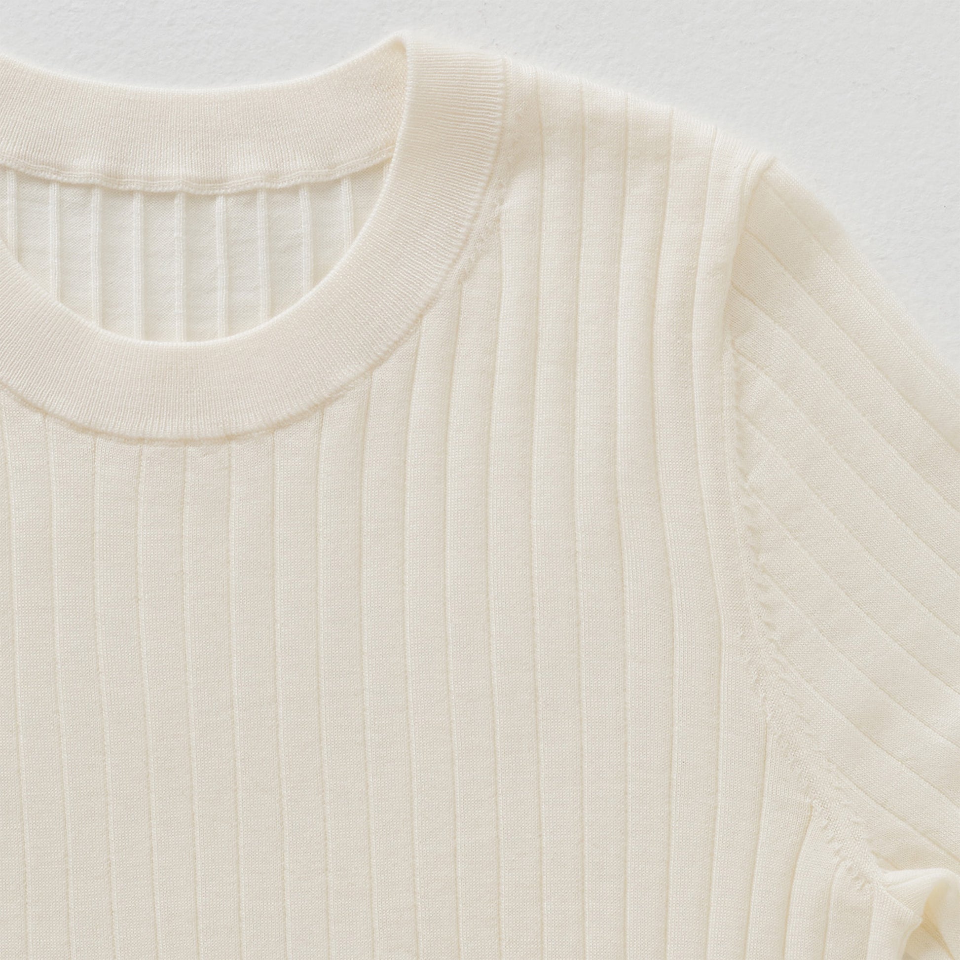 Wool Crew Neck Top/ウール クルーネック トップ