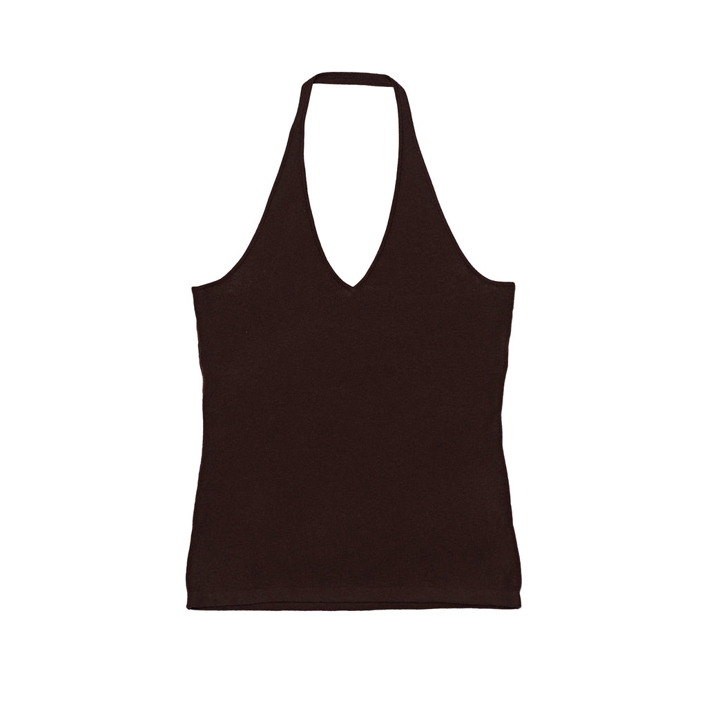 Estivo Wool Halter Top　エスティボウールホルタートップス