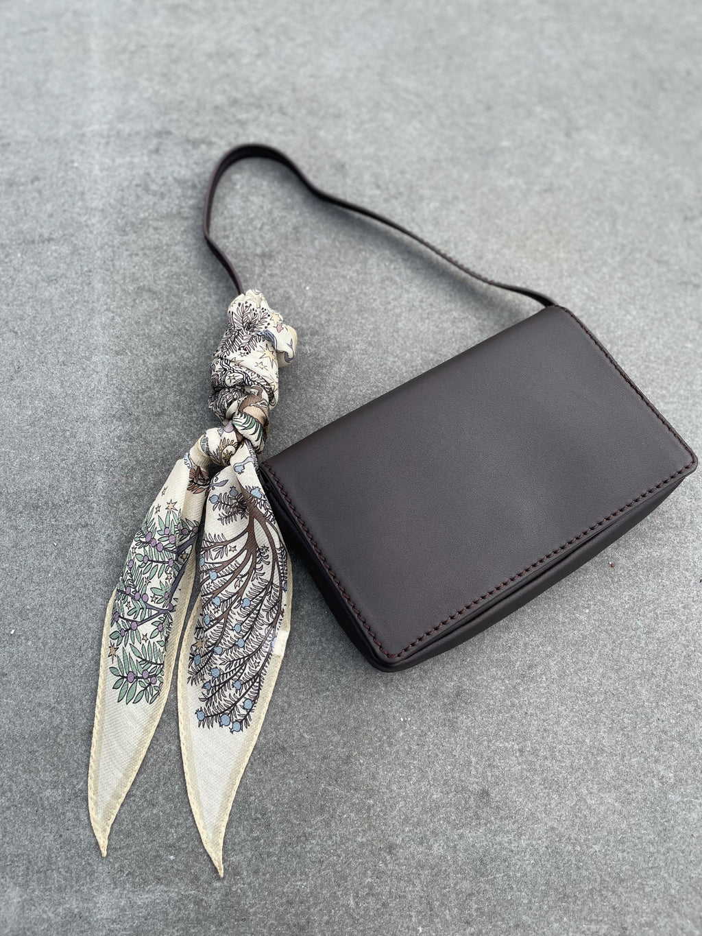 Stitch Line Leather Bag/ステッチライン レザー バック