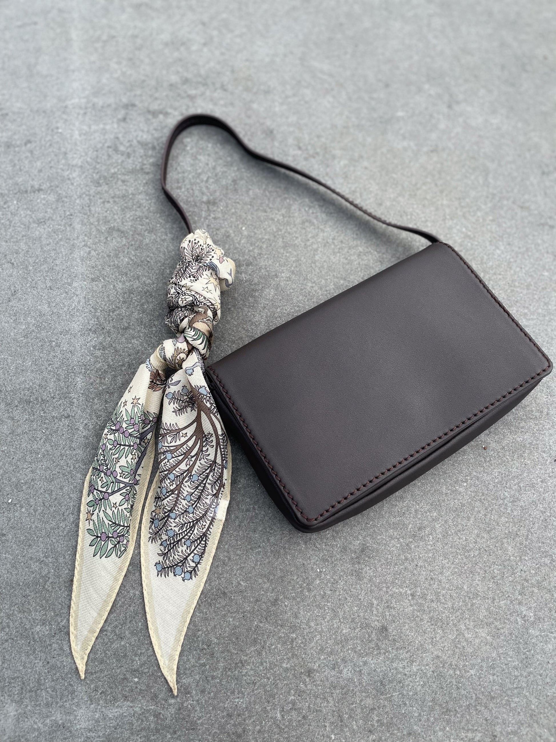 Stitch Line Leather Bag/ステッチライン レザー バック