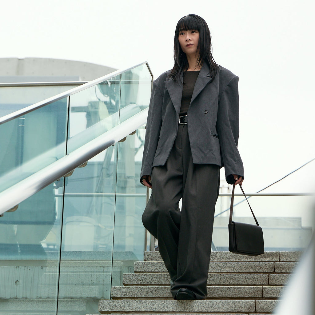 ＜40%>Oversized Balance Jacket /オーバーサイズバランスJK