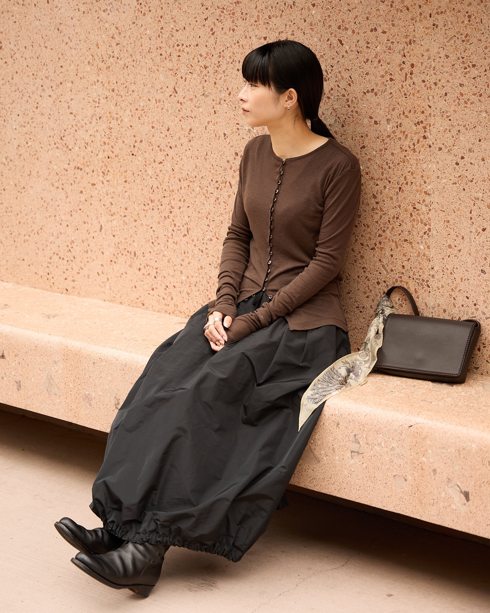 Linea Button Top/リネア ボタントップ