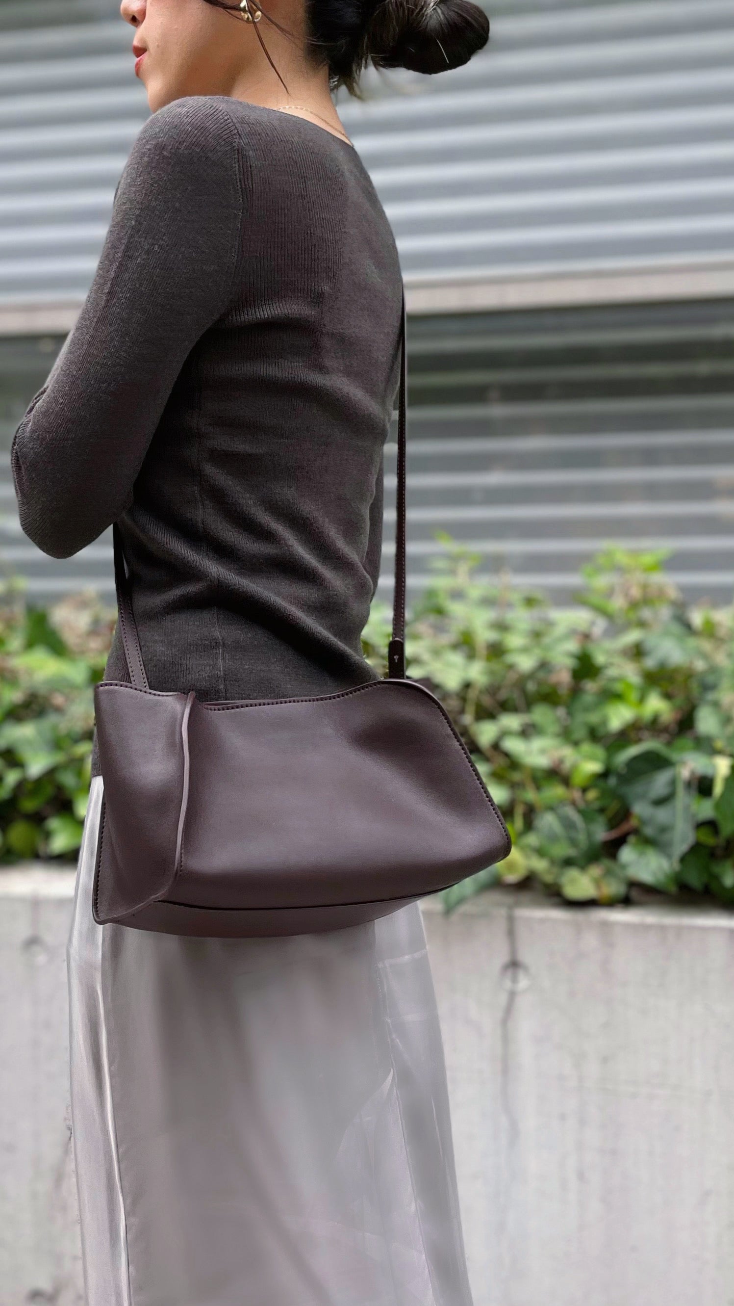 Minimal Cow Leather Multi Bag　ミニマルカウレザーマルチバッグ