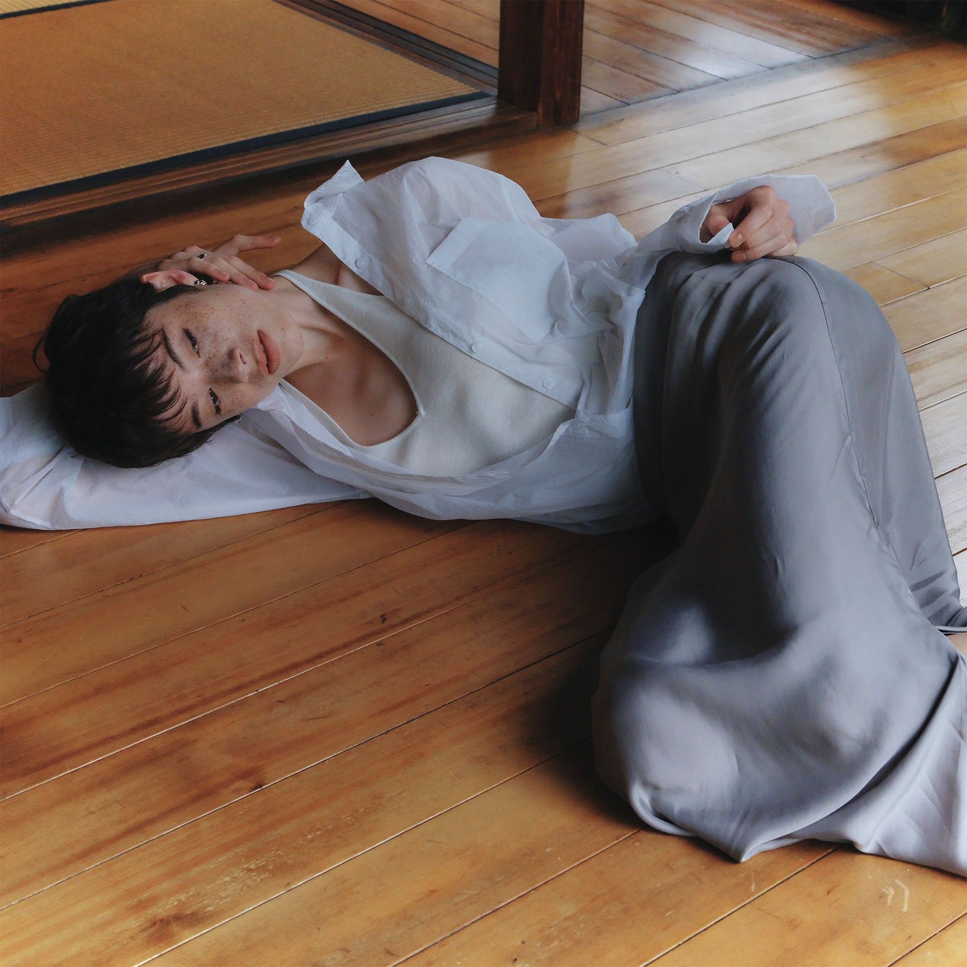 Washed Wrinkle Light Shirt　ウォッシュドリンクルライトシャツ