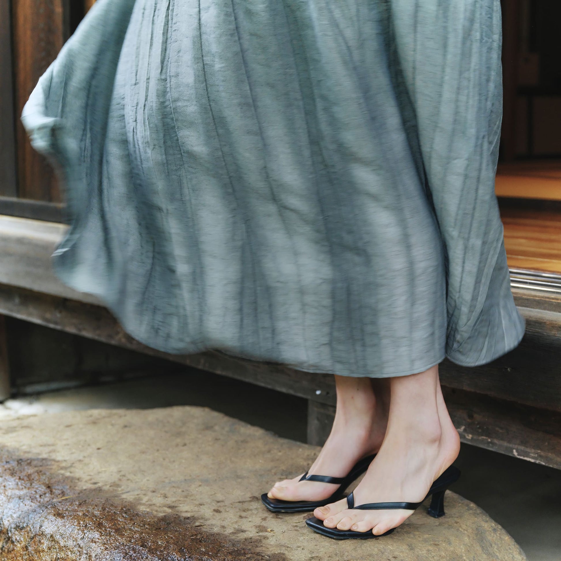 Silk/Linen Cami Dress　シルクリネンキャミドレス