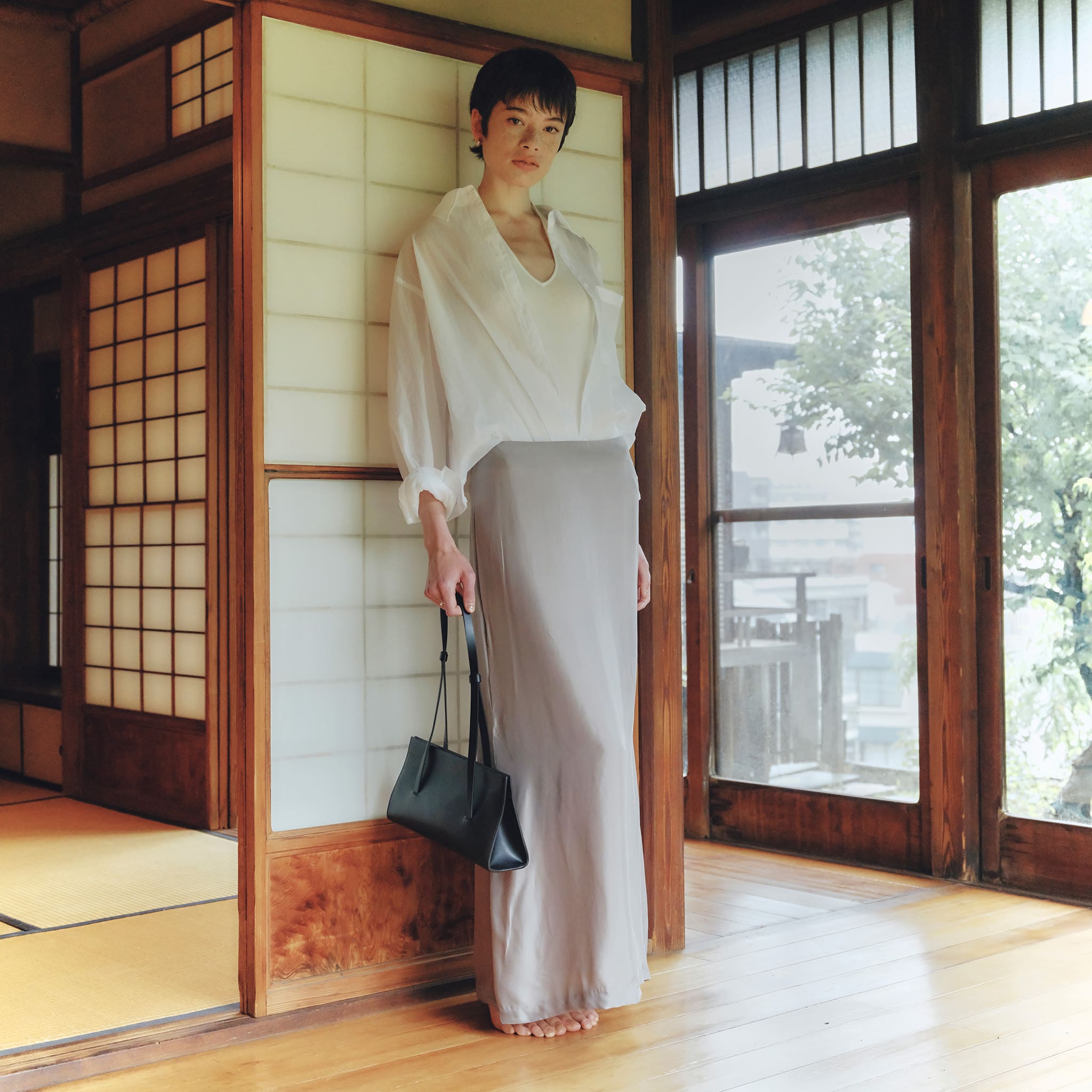 vintage franceスカート　ヴィンテージスカート　ダメージ有 Pleated Vintage Satin Skirt プリーツヴィンテージサテン