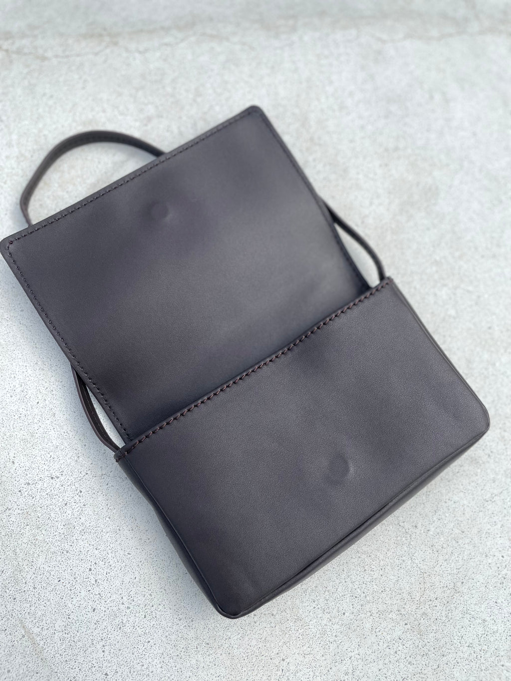 Stitch Line Leather Bag/ステッチライン レザー バック