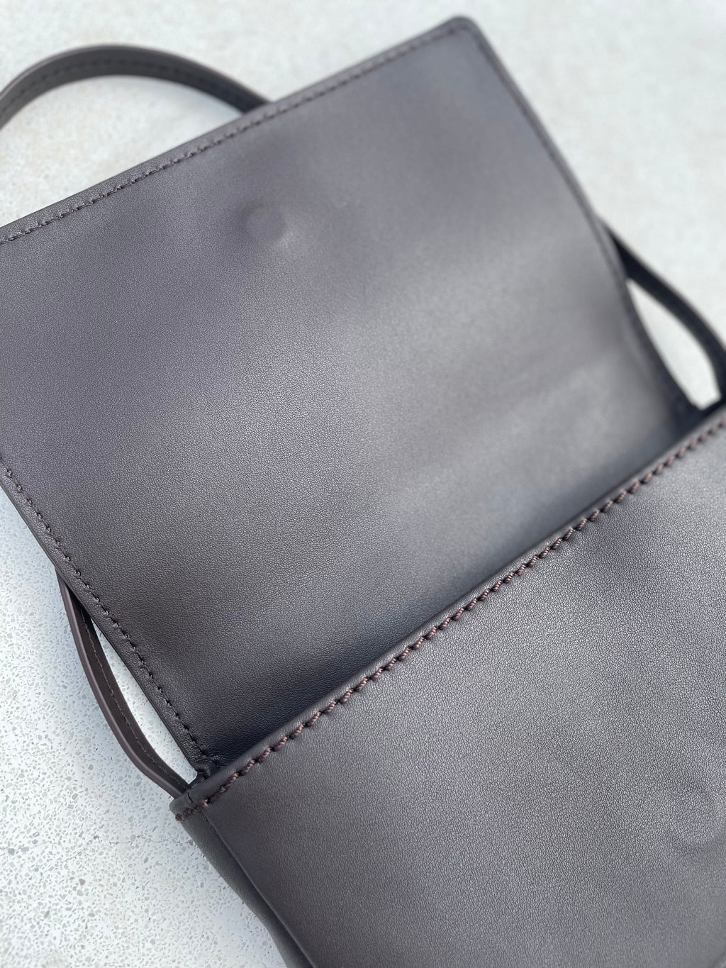 Stitch Line Leather Bag/ステッチライン レザー バック