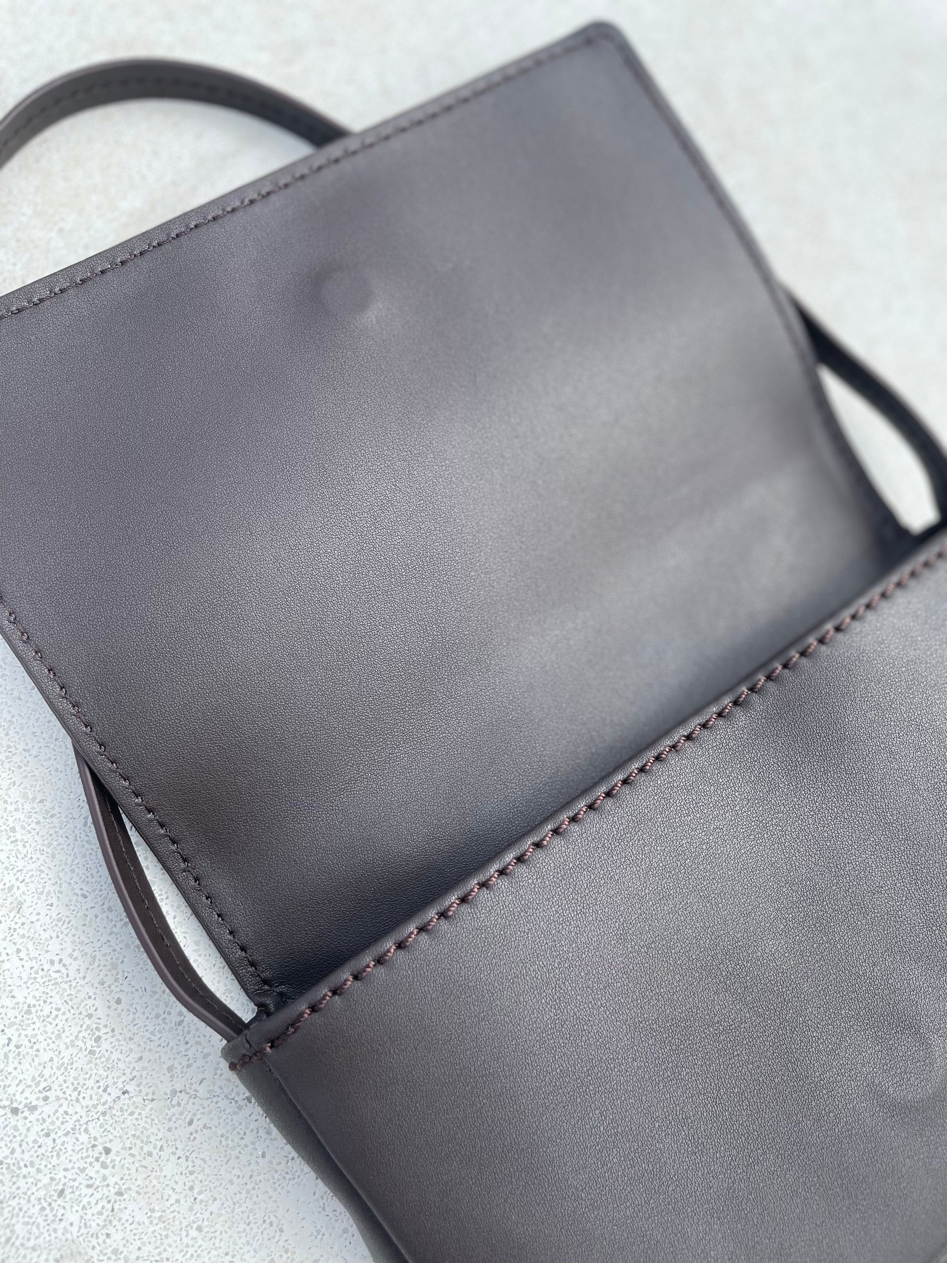 Stitch Line Leather Bag/ステッチライン レザー バック