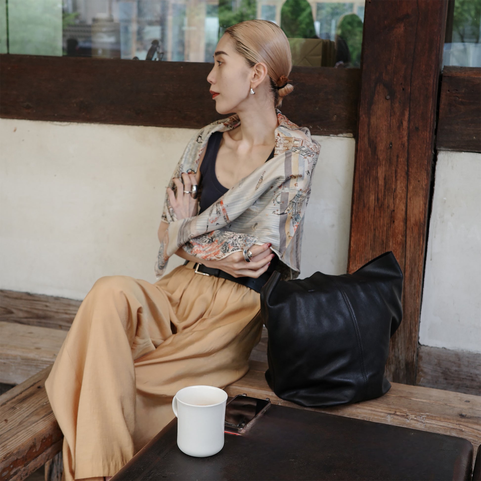 Cow Leather Tote Bag カウレザートートバッグ