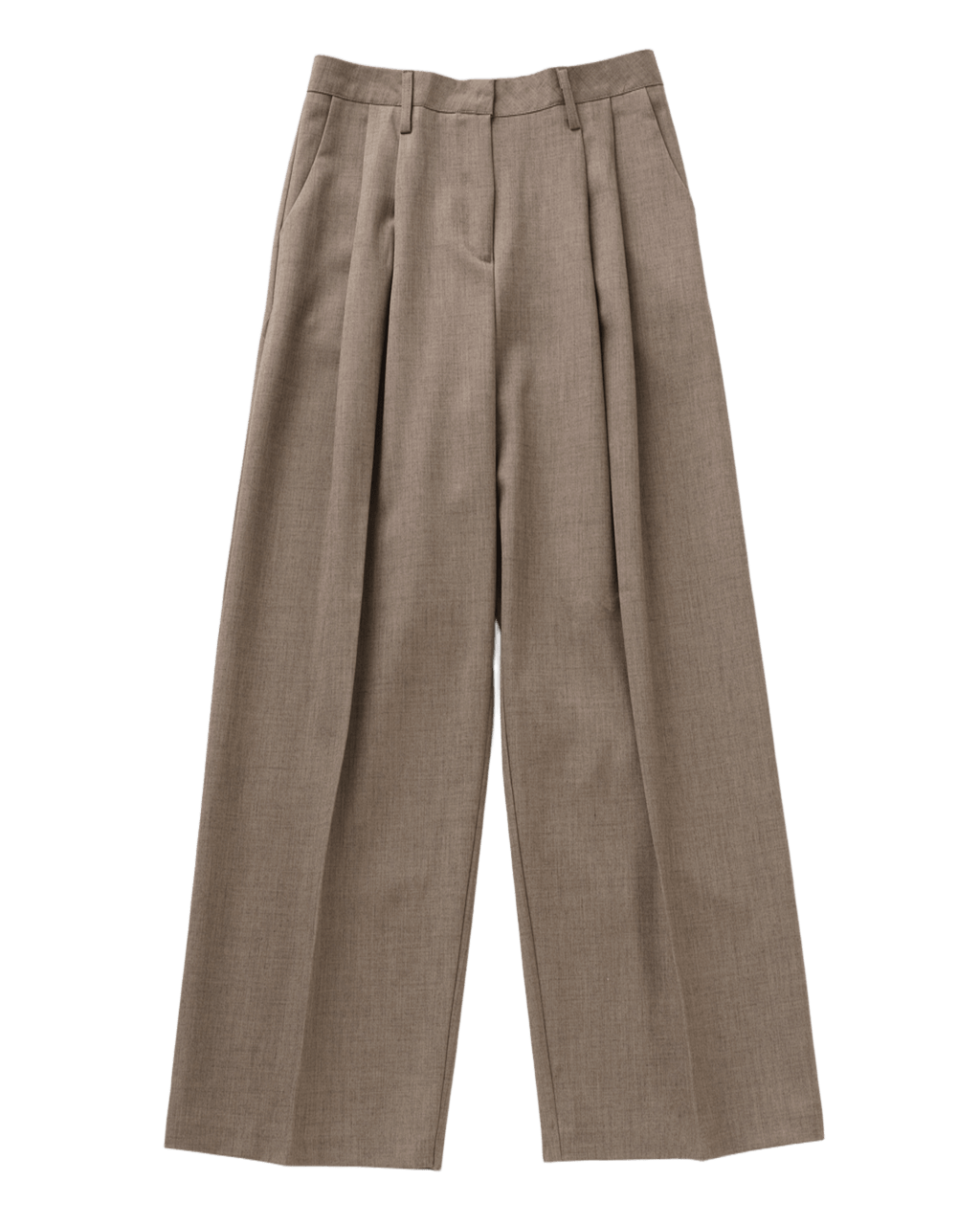 Double-Tuck Wool Trousers/タブルタック ウール トラウザー
